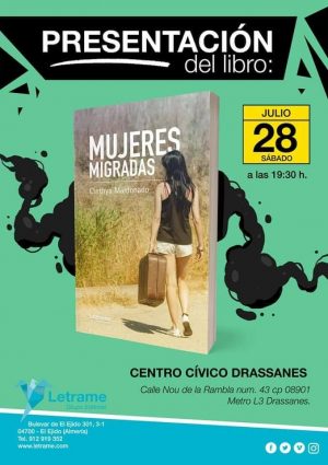 Presentaciín del Libro mujeres migradas por Cinthya Maldonado