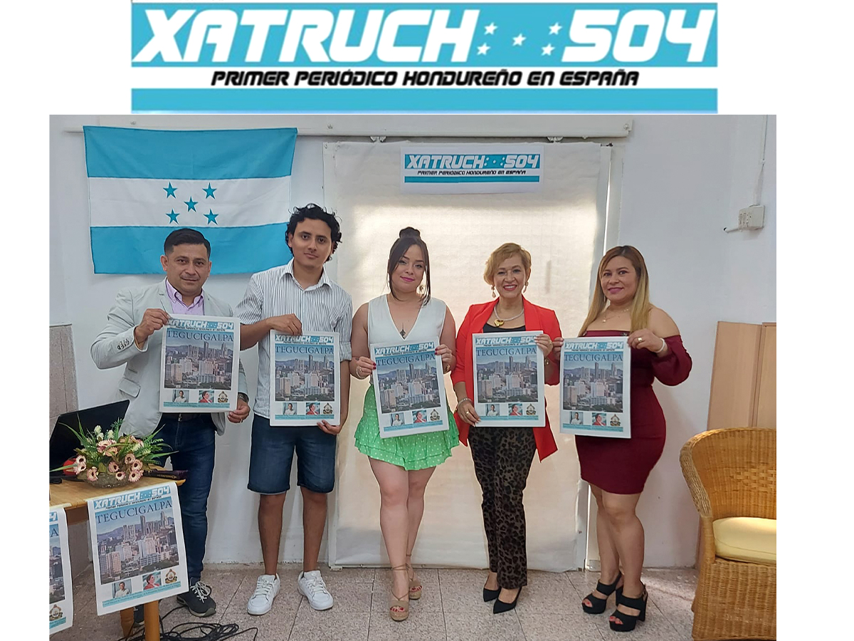xatruch 504 primer periodico hondureño impreso en ESPAÑA